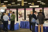 Numerous visitors of OKOndt GROUP's booth at the ASNT 2017, USA