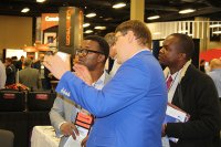 OKOndt GROUP's specialist communicates with the attendees of the annual Conference and Exhibition ASNT 2017,USA