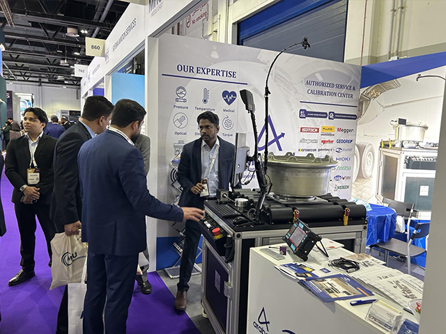 Sistema SMARTSCAN-FA de OKOndt GROUP en la feria dedicada al MRO de la aviación en Dubái en 2026