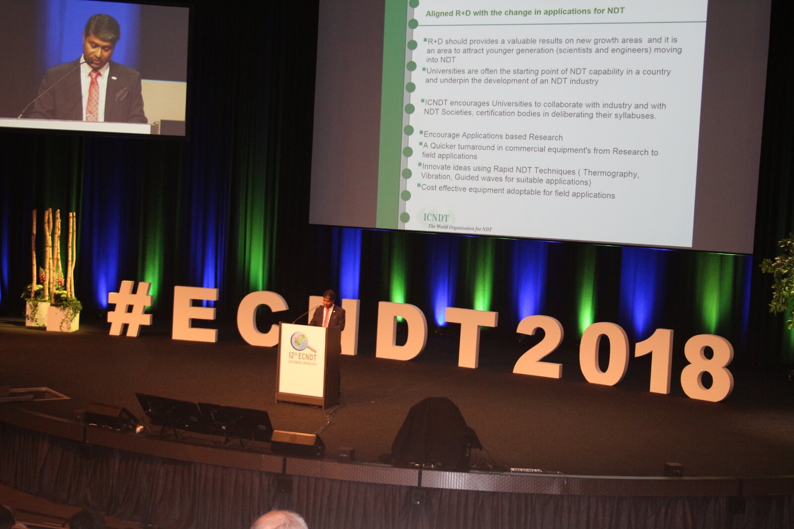 OKOndt GROUP at the European conference of NDT (ECNDT) 2018