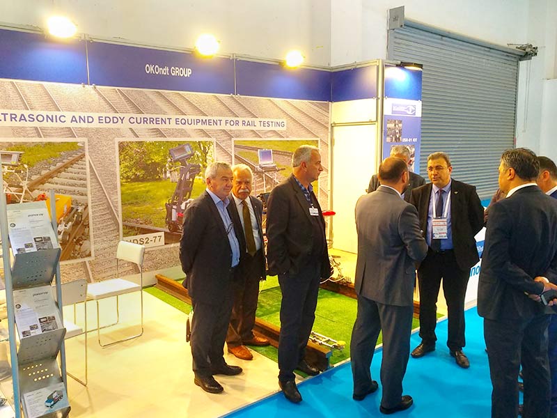 Eurasia Rail-2019. OKOndt GROUP™ featuring at major International exhibition of the rolling stock material, infrastructure and logistics in Izmir, Turkey, on April 10-12