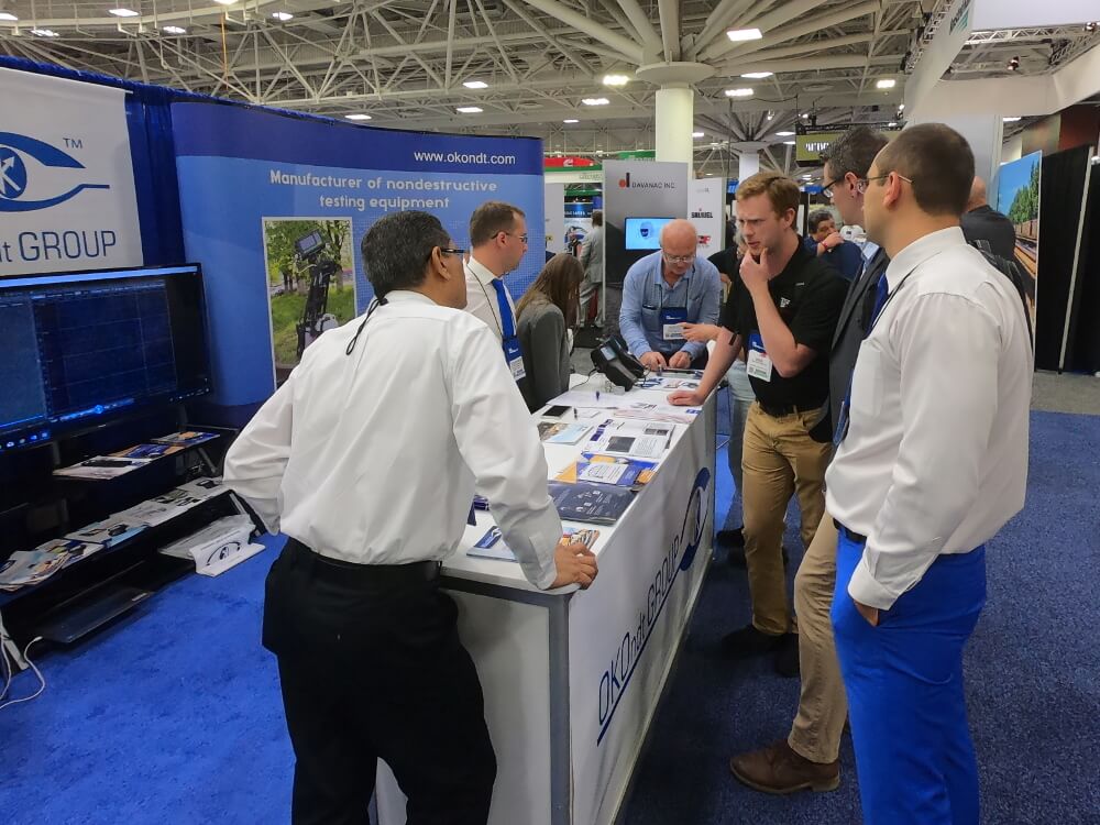 Attendees of Railway Interchange-2019 (Minneapolis, USA) are interested in OKOndt GROUP NDT equipment
