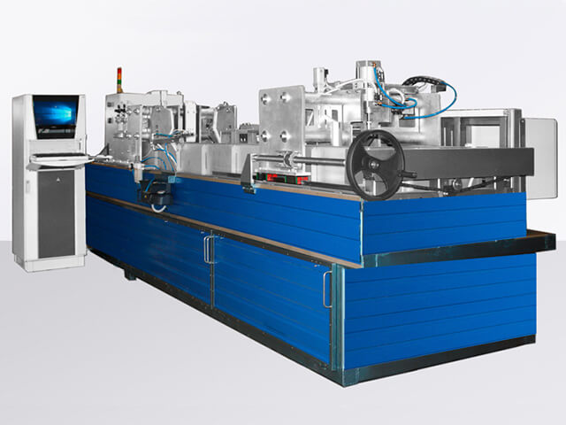 Sistema de Inspección Ultrasónica por Inmersión para Ejes Ferroviarios durante la Producción AUTS Axle-4 OS-4