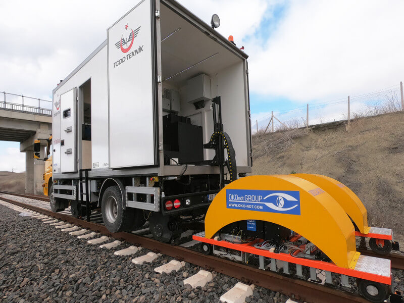 OKOSCAN 73HS High-Speed Rail Testing System