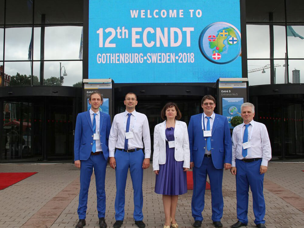 OKOndt Group delegates at the European Conference of NDT 2018 (ECNDT), Sweden