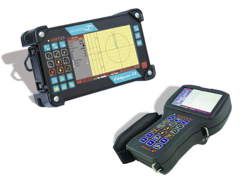 Portable eddy-current flaw detector-tester Eddycon C & CL
