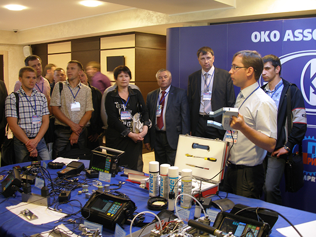Demonstration of the equipment based on various NDT methods made by OKOndt GROUP