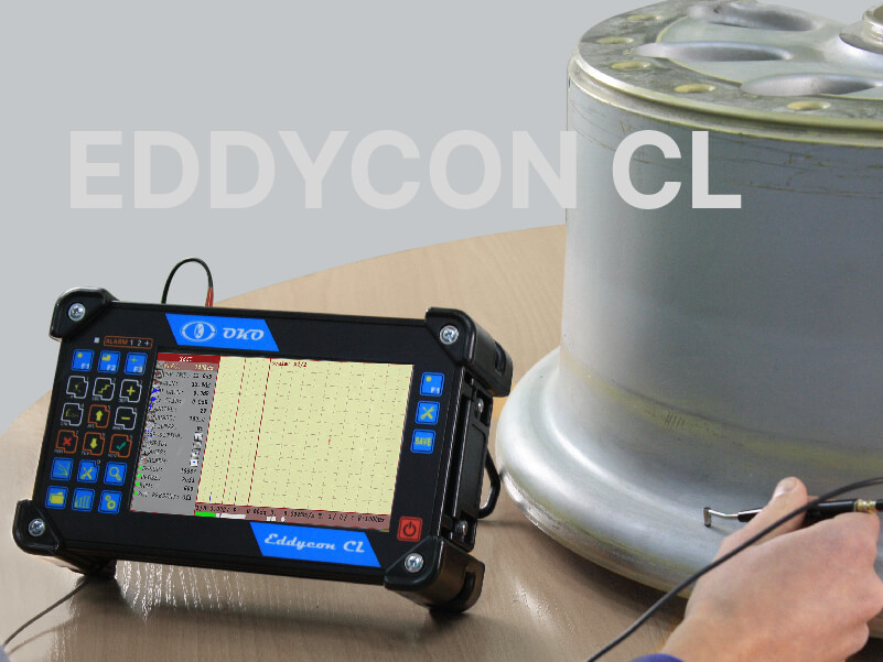 Eddycon CL Portable Eddy Current Flaw Detector