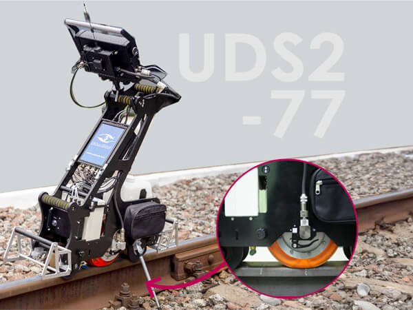 UDS2-77 Ultrasonic Single Rail Flaw Detector