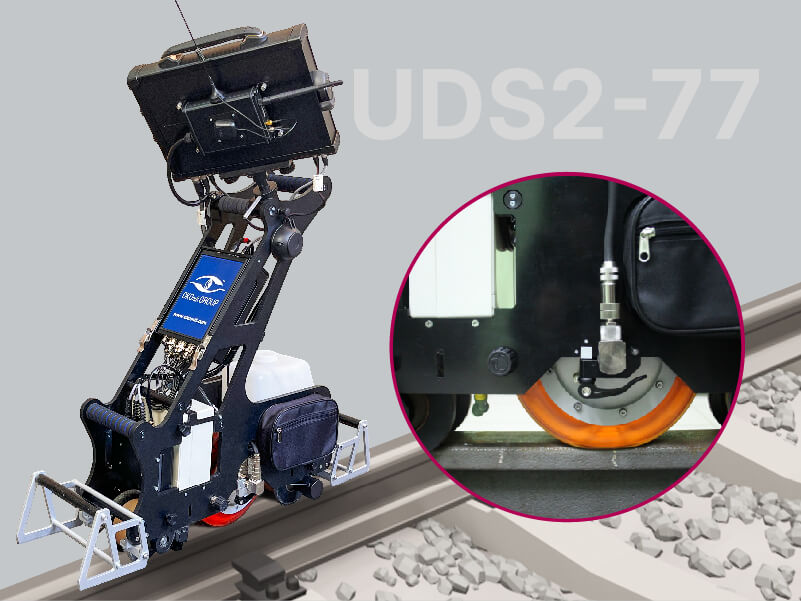 UDS2-77 Ultrasonic Single Rail Flaw Detector