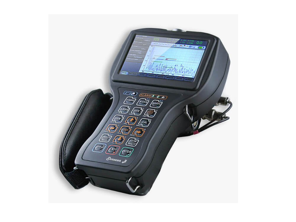 Detector de fallas ultrasónico portátil Sonocon B de la versión ”Thickness gauge +”