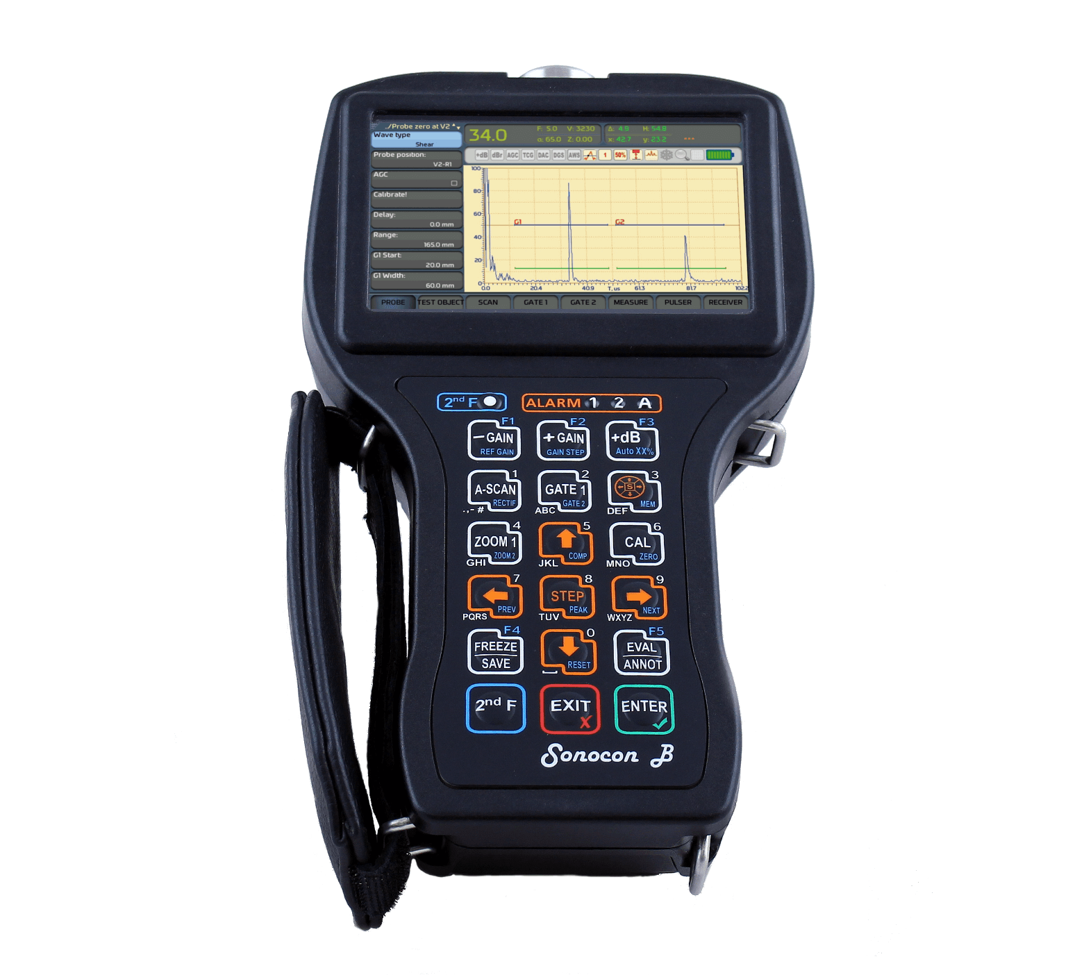 Portable Ultrasonic Flaw Detector Sonocon ß