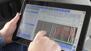 Electronic unit of the TOFD Man ultrasonic weld testing equipment