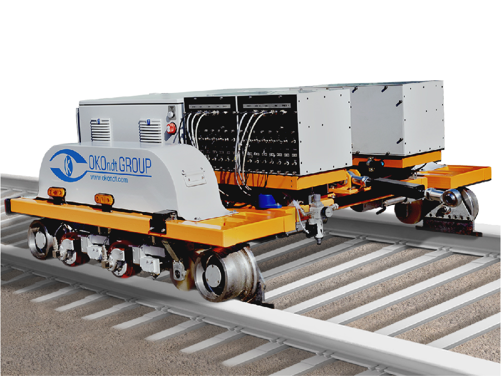 High-speed rail testing System OKOSCAN UT73HS